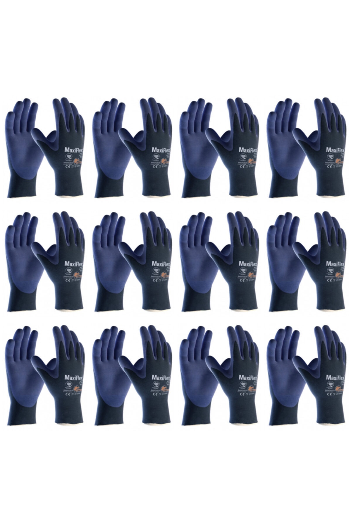 ATG Maxiflex® Elite™ 34-274 Palm Iş Eldiveni Large No:9 12 Çift