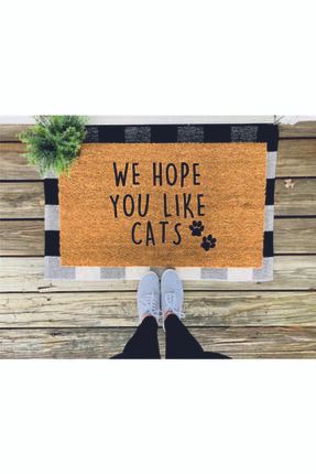 We Hope You Like Cats Kapı Önü Koko Paspas ADD90500