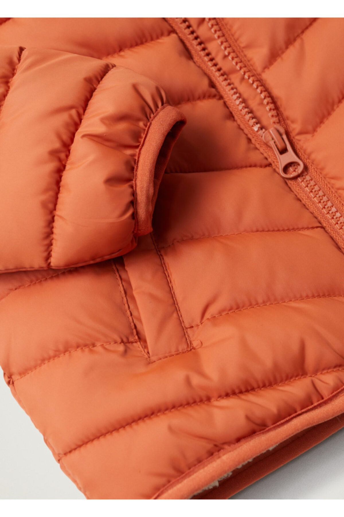 MANGO Baby Bebek Turuncu Kapüşonlu Kapitoneli Mont Fiyatı, Yorumları