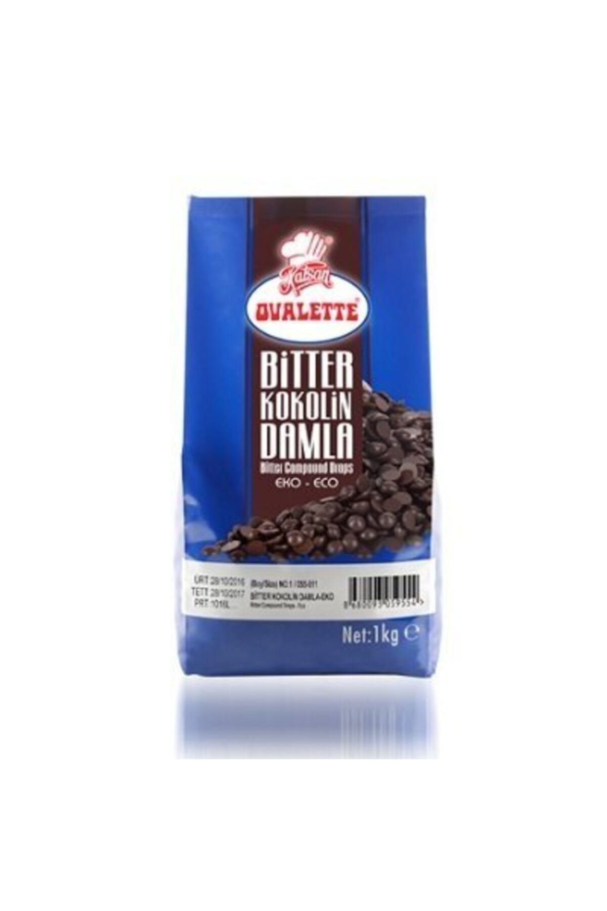 Genel Markalar Eko Bitter Damla Çikolata 1 Kg No:2 Apsal