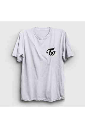 Unisex Beyaz Logo K-pop Twice T-shirt 280350tt
