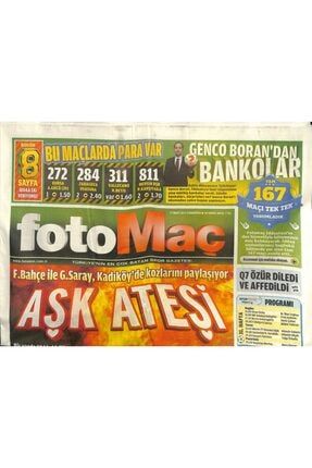 Fotomaç Gazetesi 17 Mart 2012 - Aşk Ateşi GZ101046