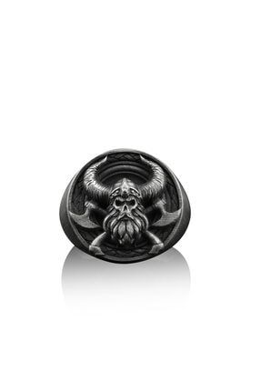 Viking Gümüş Yüzük BSS-MAKINA-RING-009