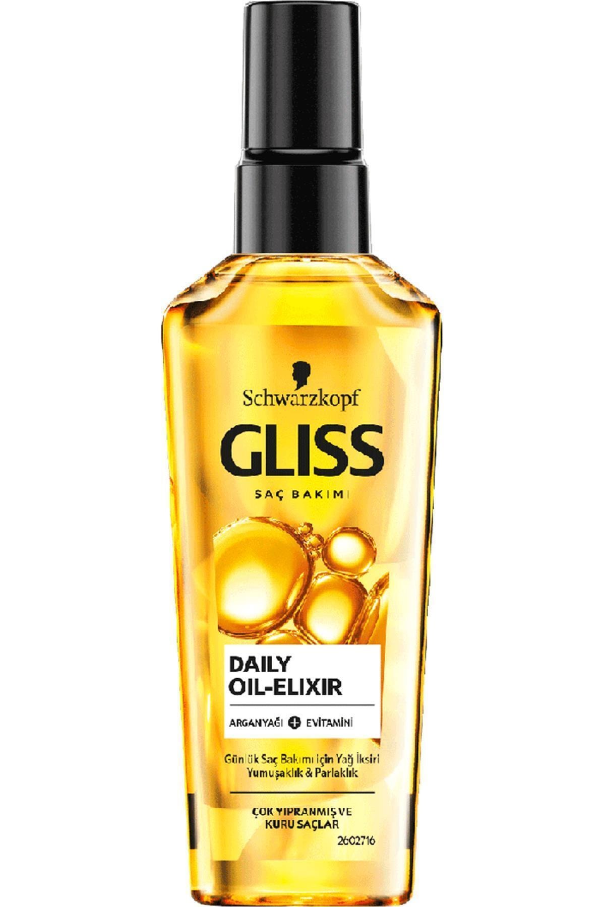 Gliss Marka: Ultimate Oil Elixir Saç Bakım Yağı 75 Ml Kategori: Saç Serum Ve Yağı — BNZT1000718