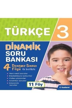 Tudem 3.sınıf Dinamik Türkçe Soru Bankası P4103S6980
