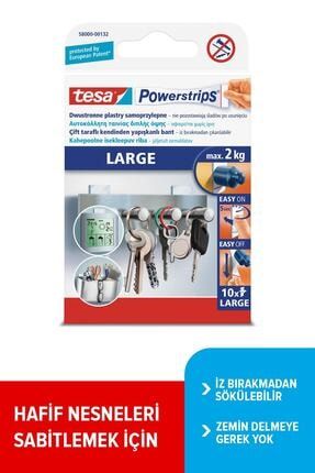 Powerstrips Büyük, Çift Taraflı Kendinden Yapışkanlı Şerit Bant, Çıkarılabilir 4860.00067