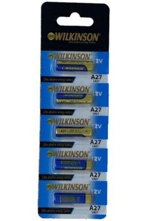 Wılkınson 27a Mn27 12v Alkalin Pil Kepenk Anahtar Pili 5 Li 56