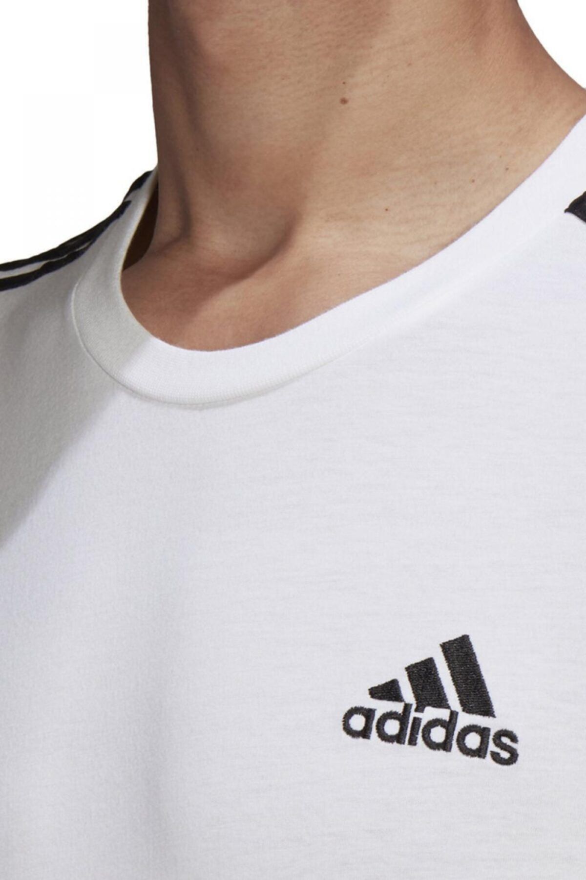 adidas Gl3733 M 3s Sj T Bisiklet Yaka Normal Kal p Beyaz Siyah Erkek T shirt Fiyat Yorumlar Trendyol