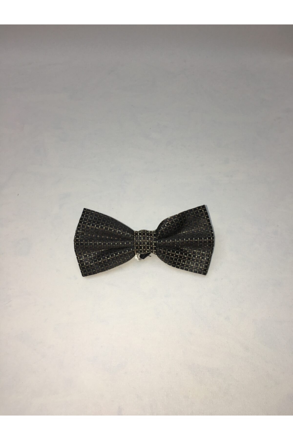 ModaRW16 Desenli Kahve Siyah Kumaş Papyon