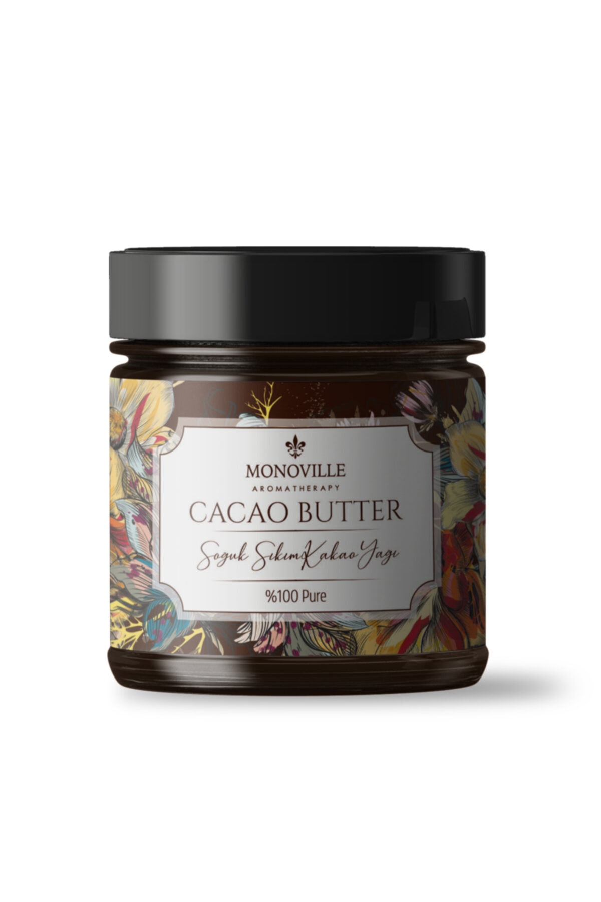 Monoville Soğuk Sıkım Nemlendirici Kakao Yağı %100 Saf 100 Ml ( Pure Cacao Butter )