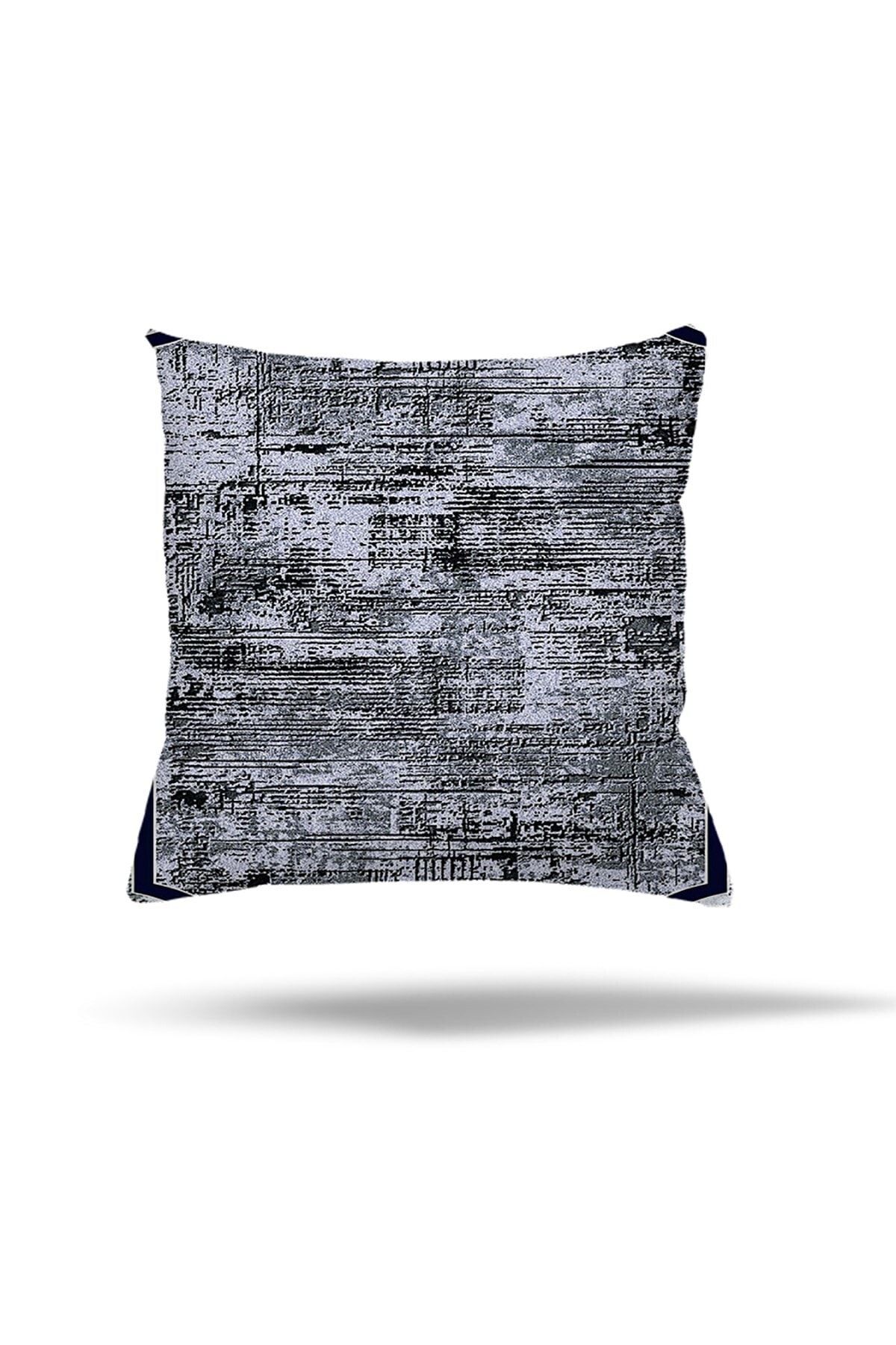 Latibule Husă De Pernă Cu Fermoar Ascuns Cu Model De Flori Etnice - 45 x 45