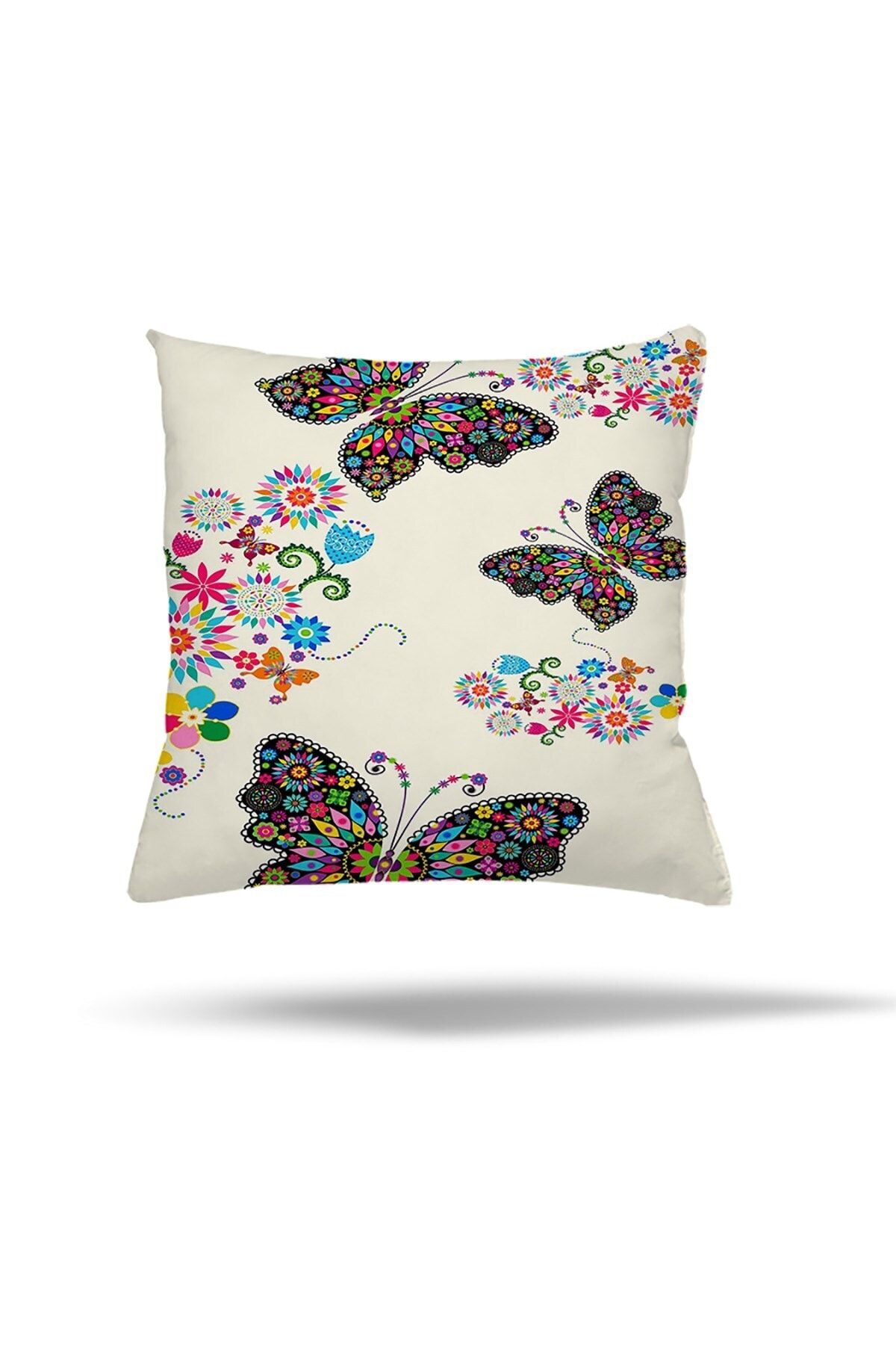 Latibule Față De Pernă Cu Fermoar Ascuns Cu Model Geometric Husă De Pernă Pentru Scaun - 45 x 45
