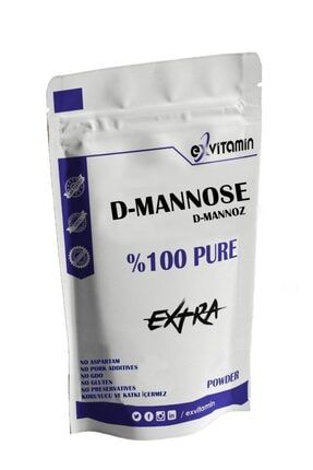 D Mannoz D Mannose Toz Pure 50 Gr ex50
