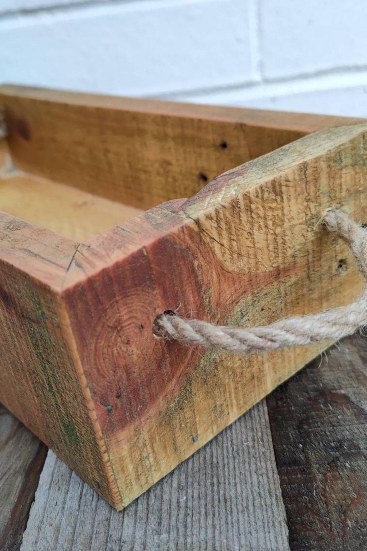 Alyones-Rustic Wooden Rope Handle Storage Box 6