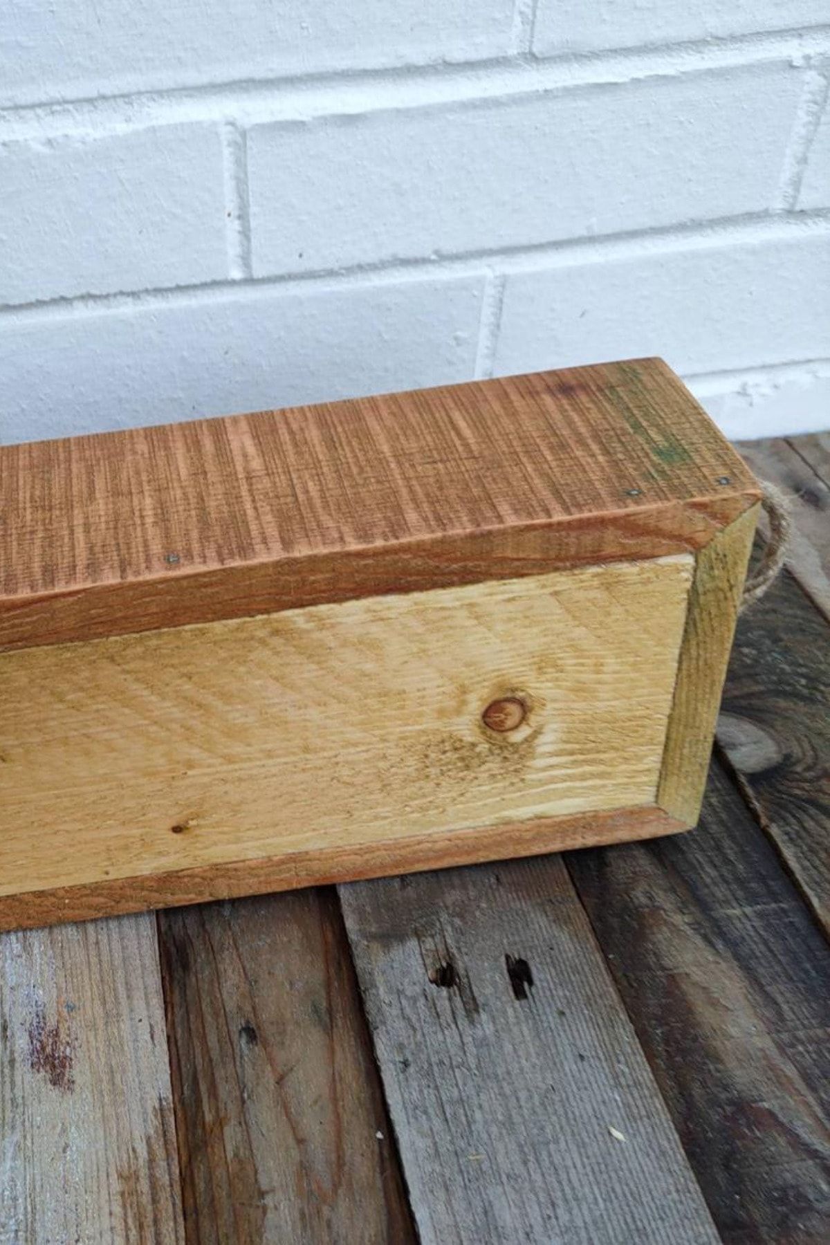 Alyones-Rustic Wooden Rope Handle Storage Box 8