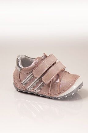 Kız Bebek Hakiki Deri Ortopedik Ilk Adım Ayakkabı 5020