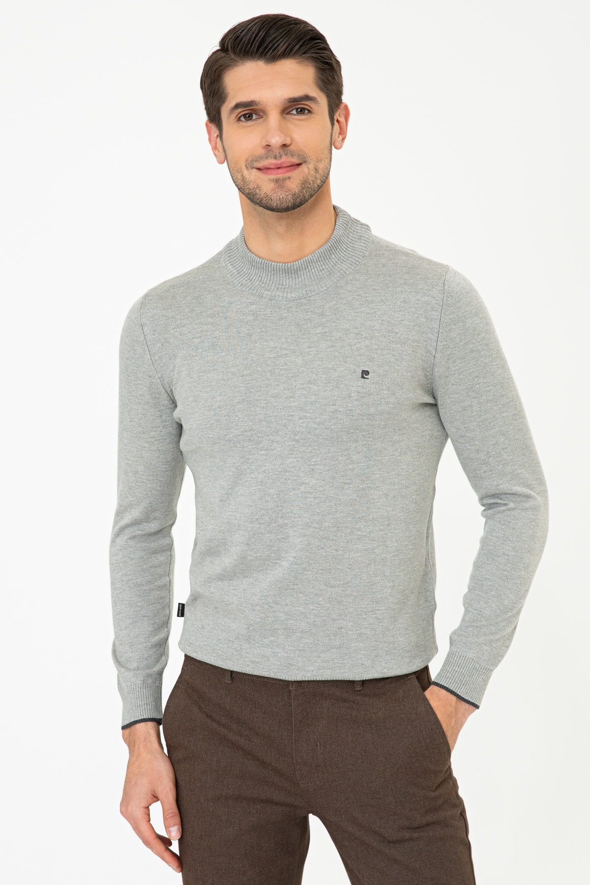 پلیور مردانه راسته آستین استاندارد | پیر کاردین Pierre Cardin G021SZ0TK.000.1388582 - تصویر 3