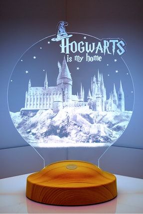 Harry Potter Hogwarts Hediyesi 3 Boyutlu Led Lamba SL_B1290