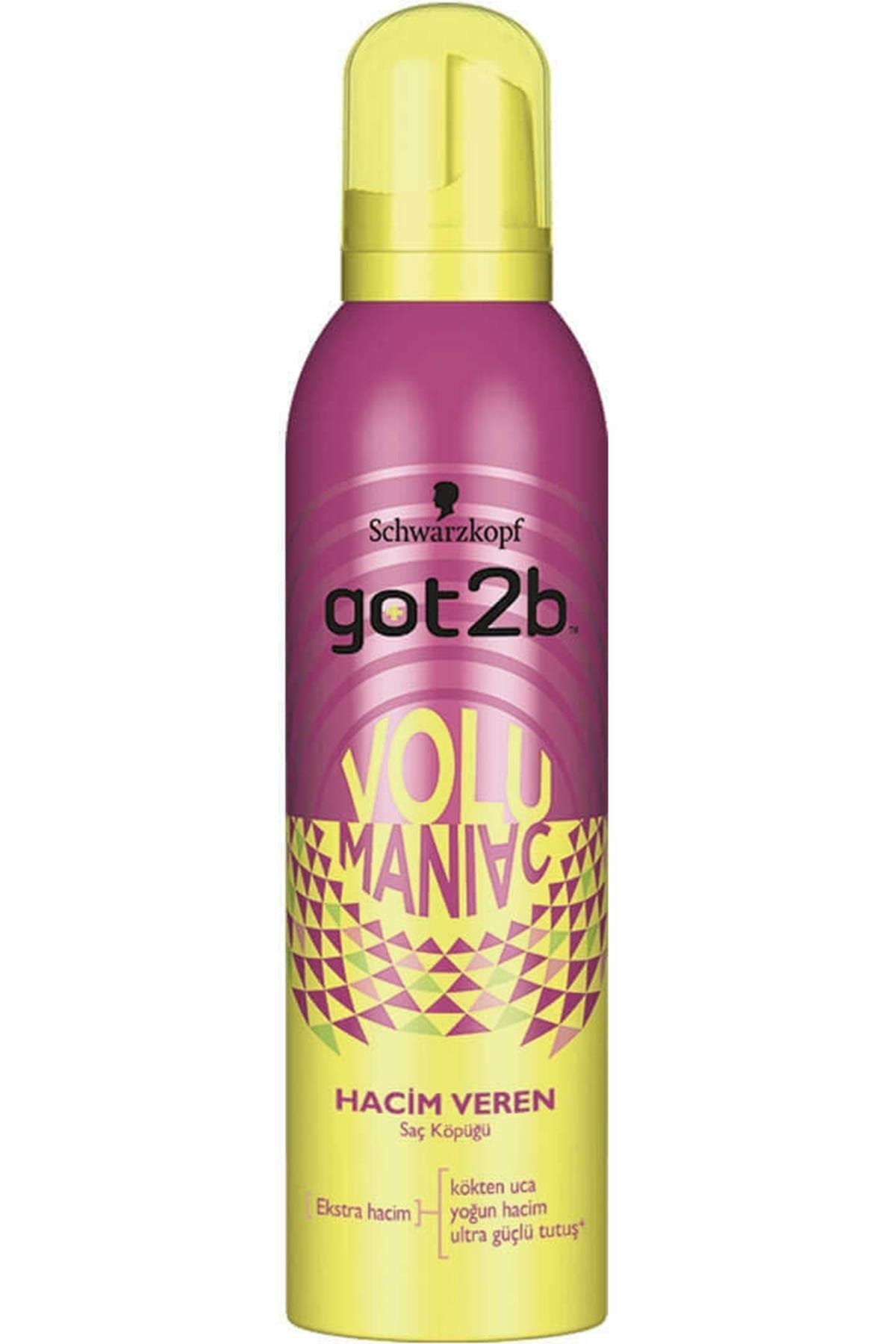Got2B Marka: Volumaniac Süper Hacim Veren Saç Köpüğü Kategori: Saç Köpüğü