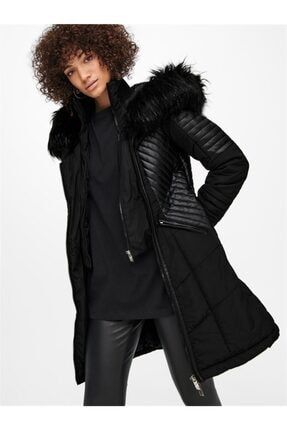 Onllınette Fur Hood Coat Otw 15160168-00008
