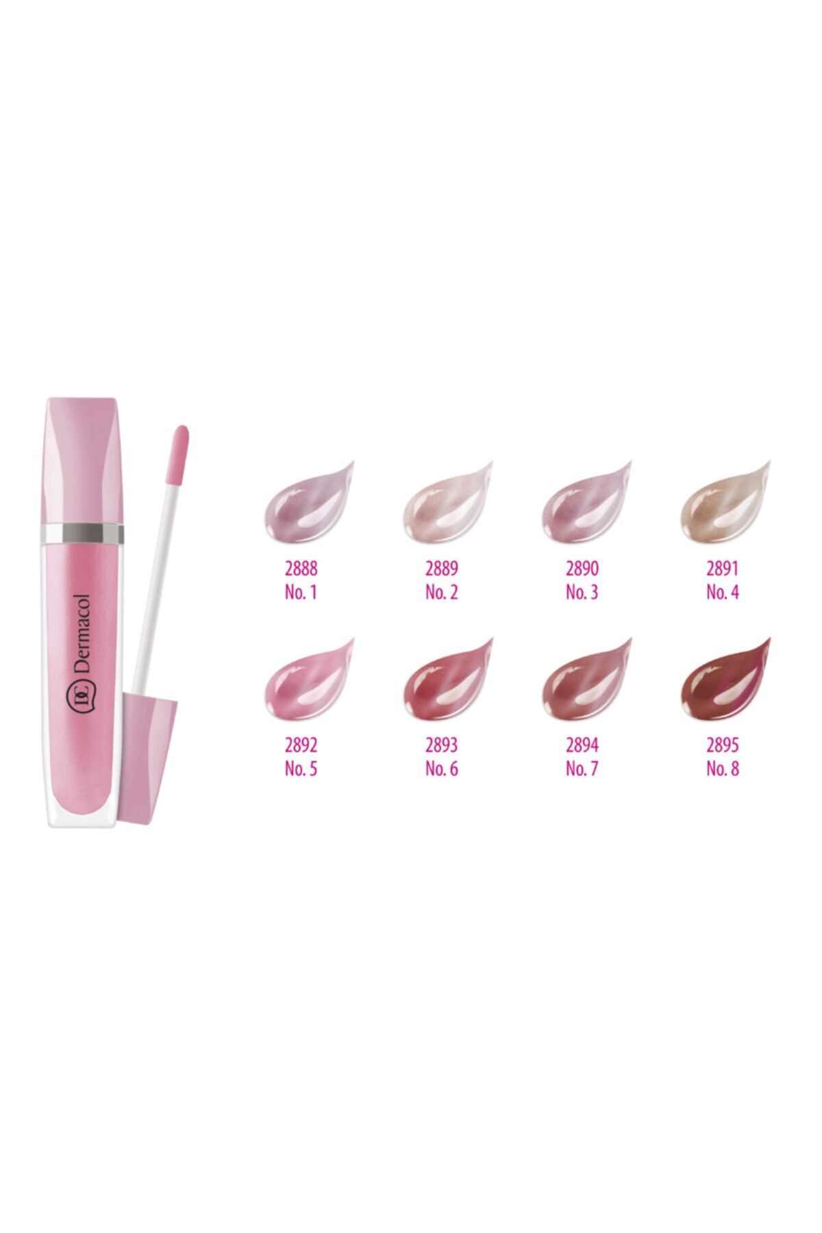 Dermacol Shımmerıng Lıp Gloss No.8