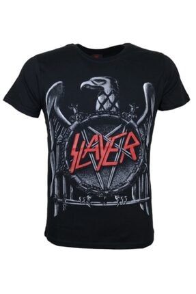 Slayer Eagle Metal Band Baskılı Penye Tişört SE-0333