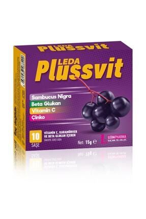Plussvit Sambucus Nigra Beta Glukan Vitamin C Çinko 10 Şase ADLPLSV