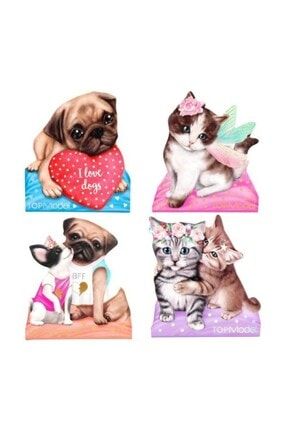 Topmodel Kitty Doggy Memo Pad PRA-5259925-8498
