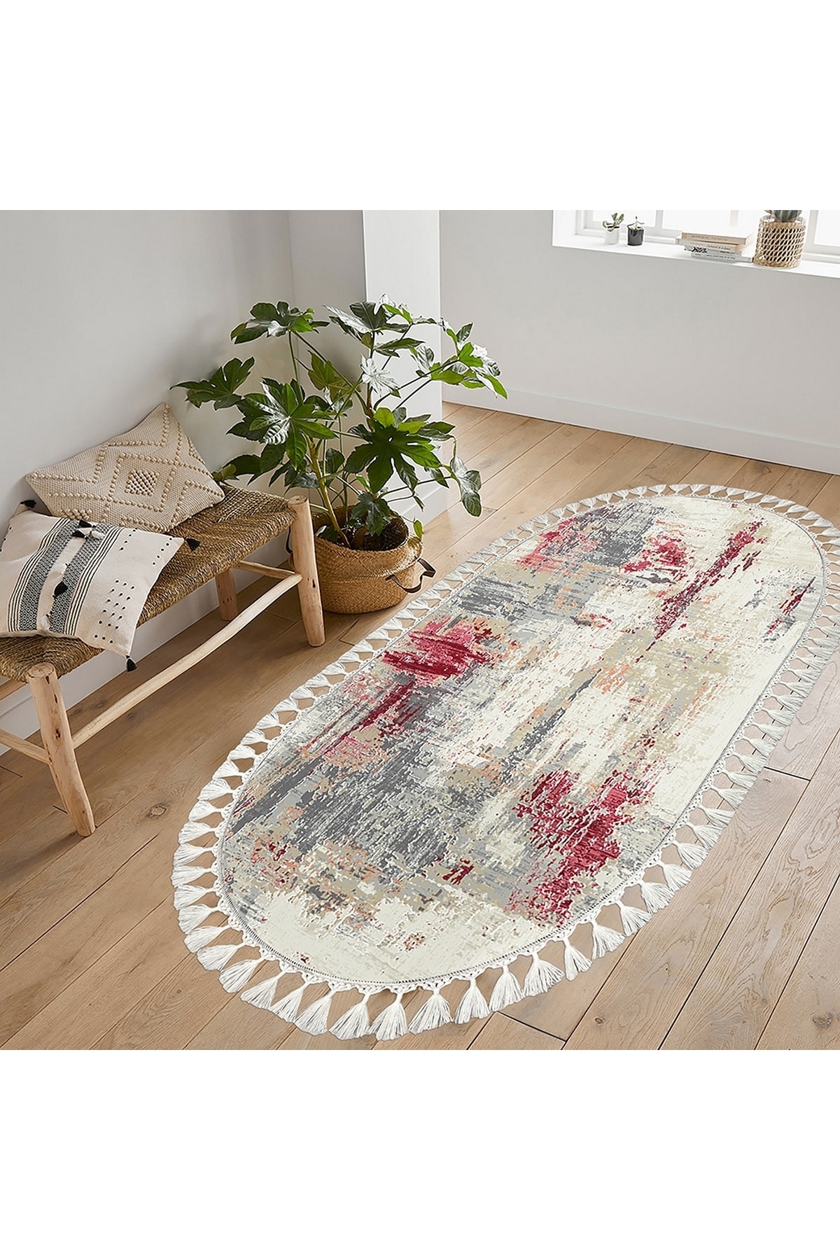 cp rug decorative dijital baski antibakteriyel kaymaz tabanli yikanilabilir hali fiyati yorumlari trendyol