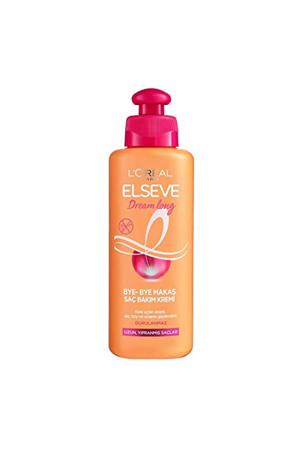 ELSEVE Marka: L'oréal Paris Dream Long Bye-bye Makas Saç Bakım Kremi, 200 Ml Kategori: Saç Kremi