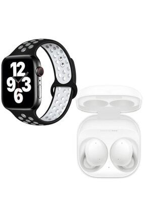 Samsung Galaxy Buds ve Beyaz Bluetooth Kulaklık Watch 7 Siyah Nike Akıllı Saat 2191601