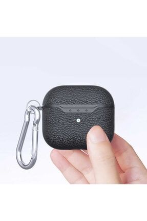 Airpods Airpods 3. Nesil Uyumlu Shockproof Protective Leather Design Cover NZH-AİR-PODS-001