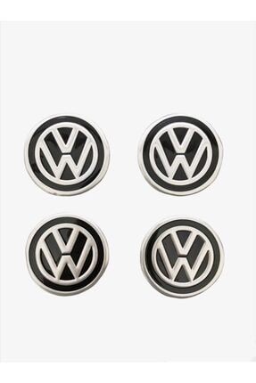 Volkswagen Jant Göbeği Jant Göbek Arması Sticker 4'lü Set 60mm VWJANTARMA