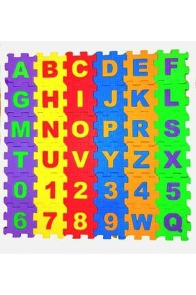 36 Parça Çocuk Oyun Karosu Eva Puzzle Yer Matı Harf Ve Sayılar Eğitici Oyun Halısı Mini 36parçapuzzleyermatı