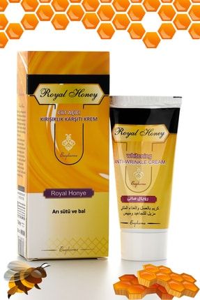 Royal Honey - Arı Sütü Özlü Ve Bal Karışımlı Kırışıklık Giderici Ve Karşıtı Krem - 50ml DSC08228