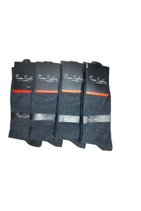 4 Çift Karışık Renk Pamuk Soket Erkek Çorap PCS0004