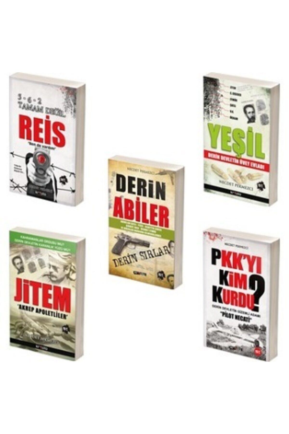 Kripto Basım Yayın Derin Devlet Kitap Seti / 5 Kitap / Çatlı, Yeşil, Pilot Necati, Ağar, Jitem