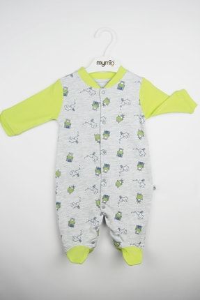 Baby Erkek Bebek Patikli Tulum Yeşil 3021 142284_117575