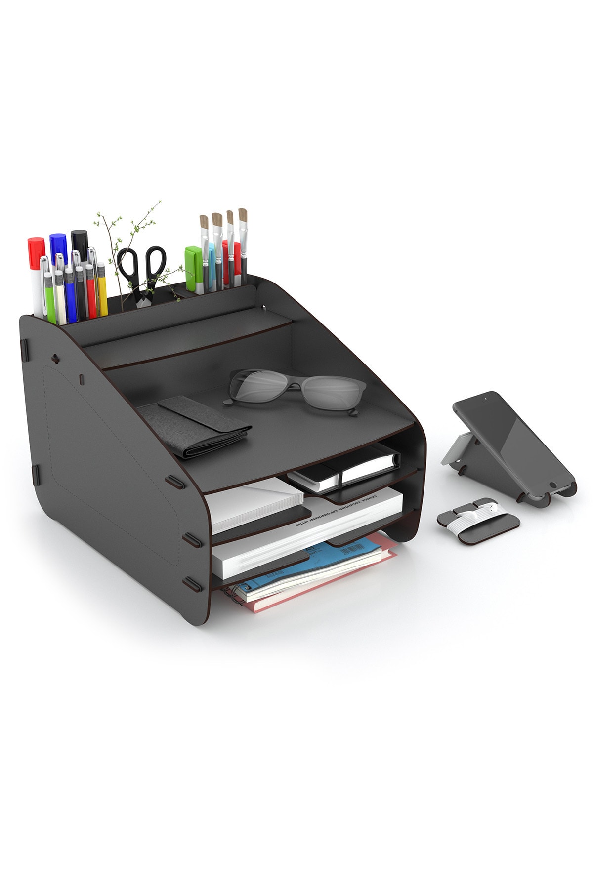 Design OTTO Fxm Modest - 6 Renk - A4 Evrak Rafı Masaüstü Organizer
