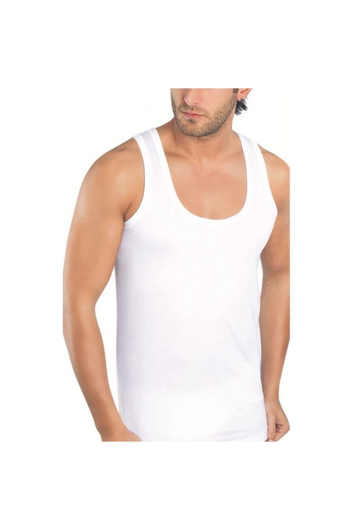 TEKKAPLAN Tricou Pentru Bărbați, 6 Piese, Cu Bretele Masculin - L