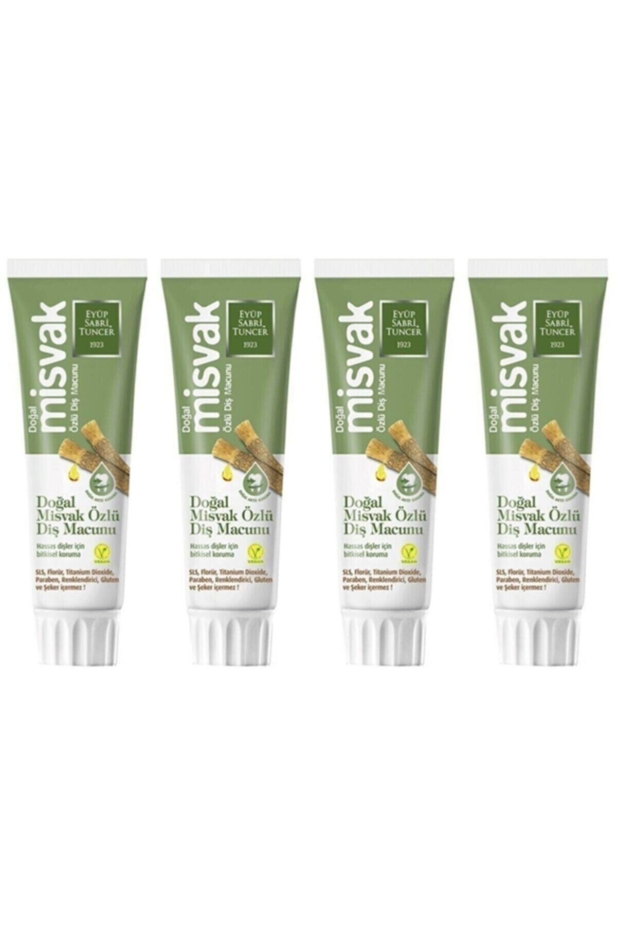 Eyüp Sabri Tuncer-Natural Miswak Extract Toothpaste 75 ml - 4 Pieces 1