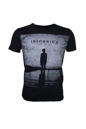 Insomnium Across The Dark Metal Band Baskılı Penye Tişört IATD-0333