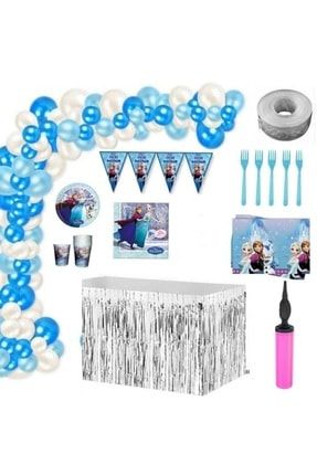 Frozen Elsa Lüks Doğum Günü Parti Seti 16 Kişilik KTB0000002685