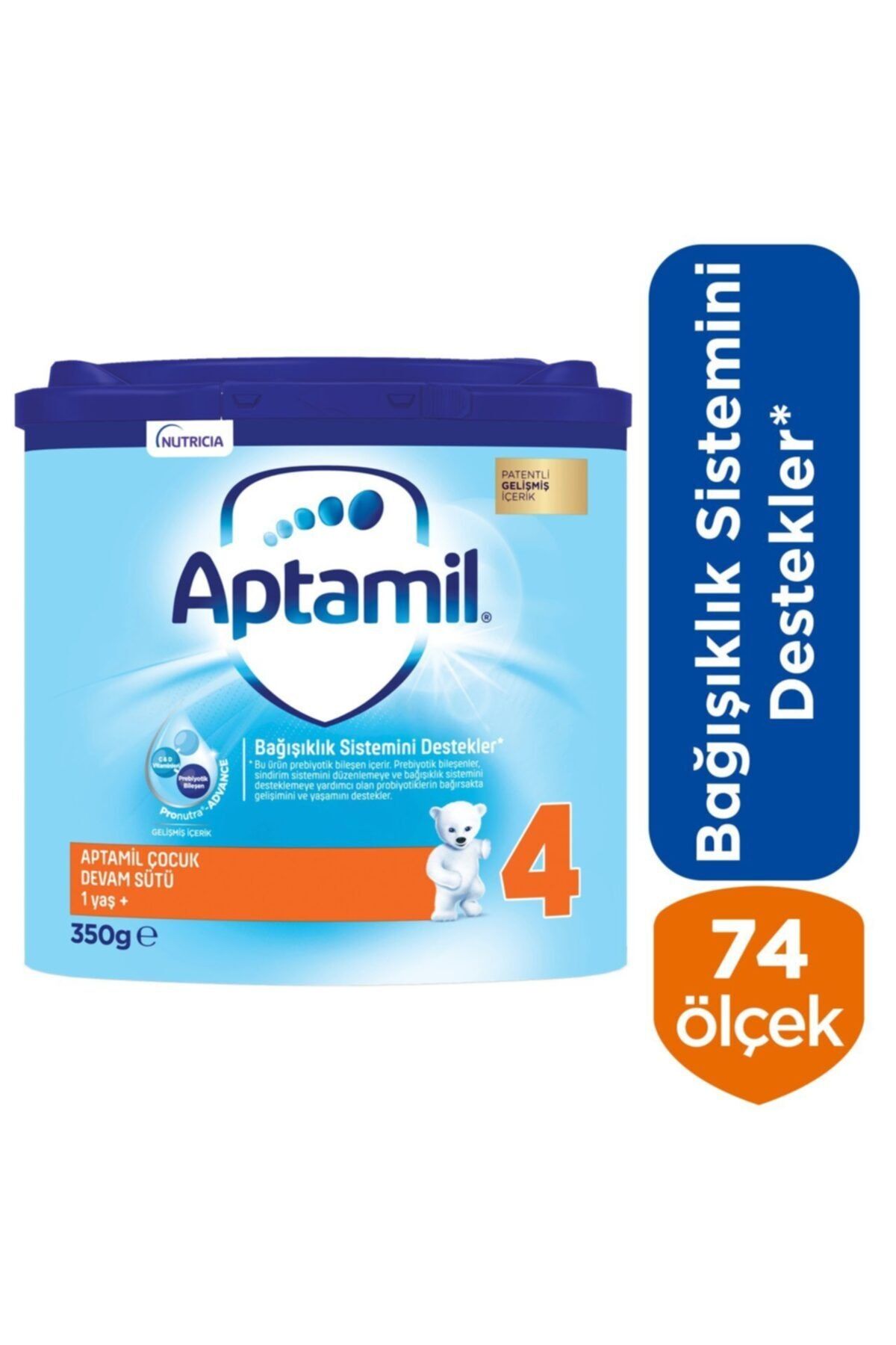Milupa Mılupa Aptamıl Devam Sütü 350 Gr No: 4