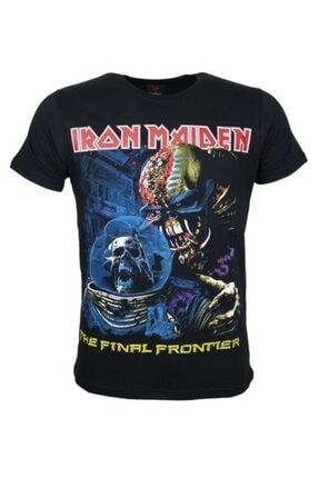 Iron Maiden The Final Frontier Metal Band Baskılı Penye Tişört TFF-0333