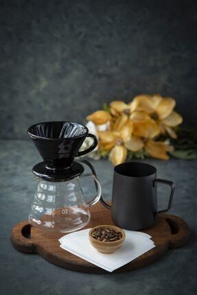 Barista Drip Filter Coffee Set (4'lü Set) - Siyah 83405204940030990