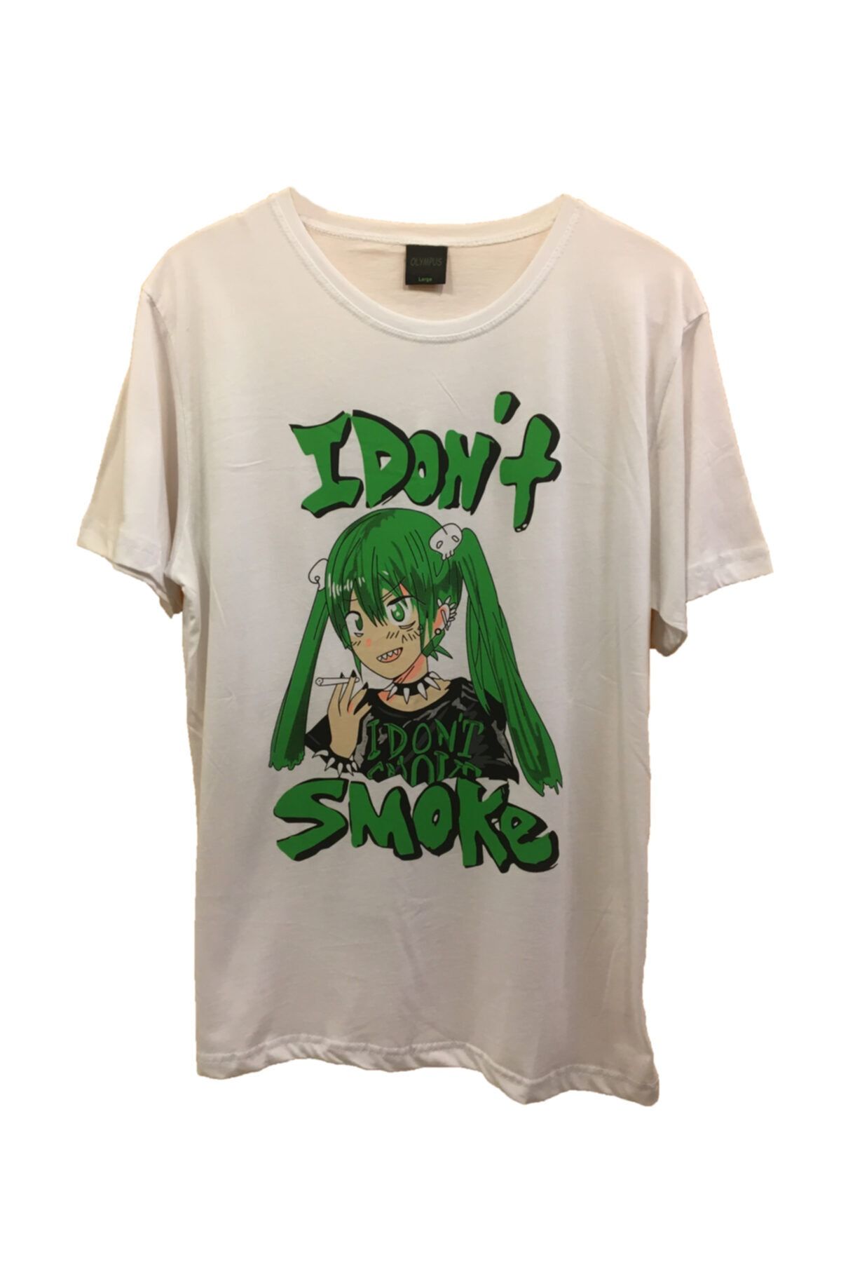 Olympus plus-Unisex I Dont Smoke Printed T-Shirt 1