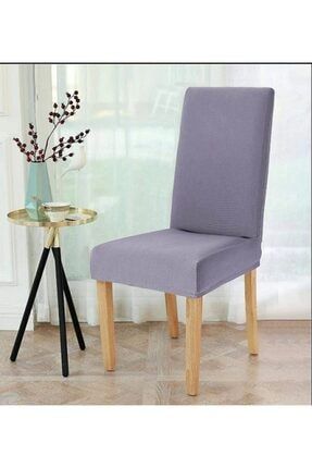 Likrali Sandalye Örtüsü, Sandalye Kılıfı, Lastikli ,standart (1 Paket 6 Adet) LSÖ6001