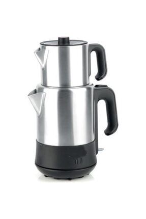 Çay Saatea Siyah Elektrikli Çay Makinesi Yüksek Sıcaklığa Dayanıklı Inox Demlik ysf-21-12-21-002