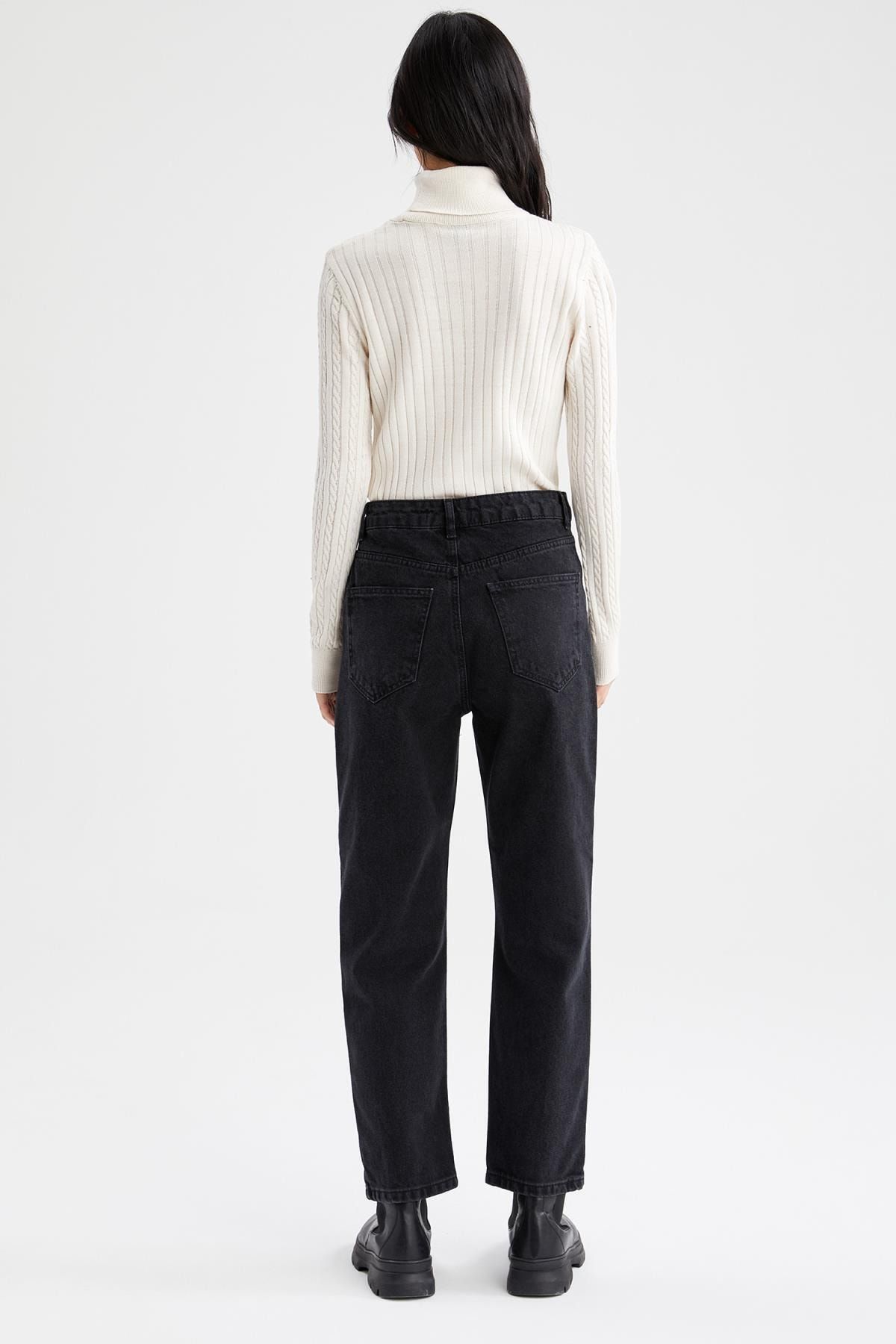 Mary Straight Fit Jean %100 Pamuk Pantolon